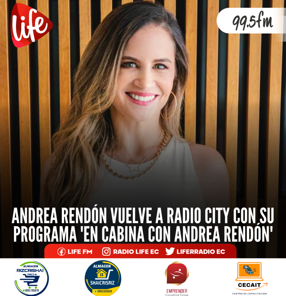 ANDREA RENDÓN VUELVE A RADIO CITY CON SU PROGRAMA 'EN CABINA CON ANDREA ...