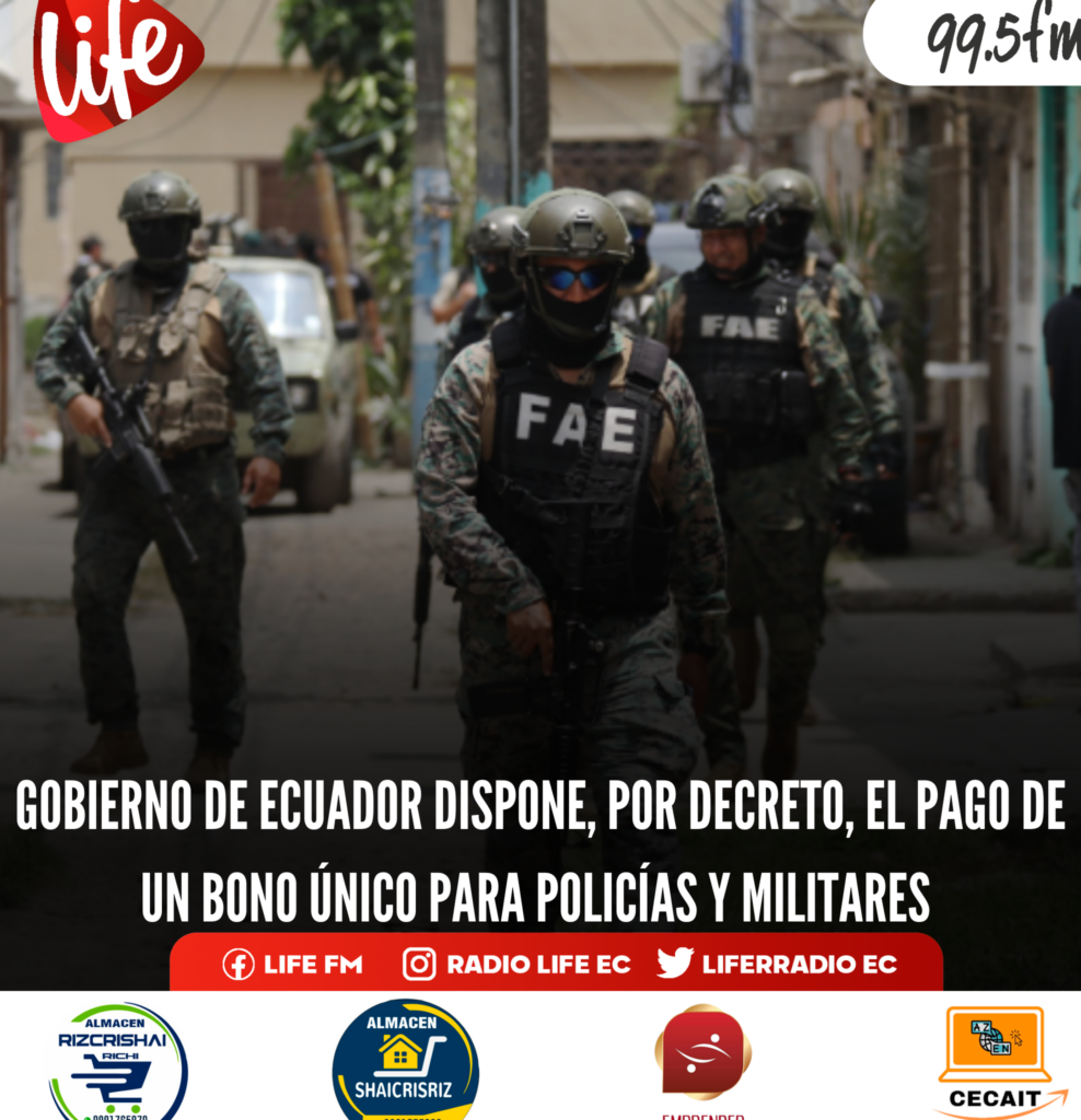 GOBIERNO DE ECUADOR DISPONE, POR DECRETO, EL PAGO DE UN BONO ÚNICO PARA ...
